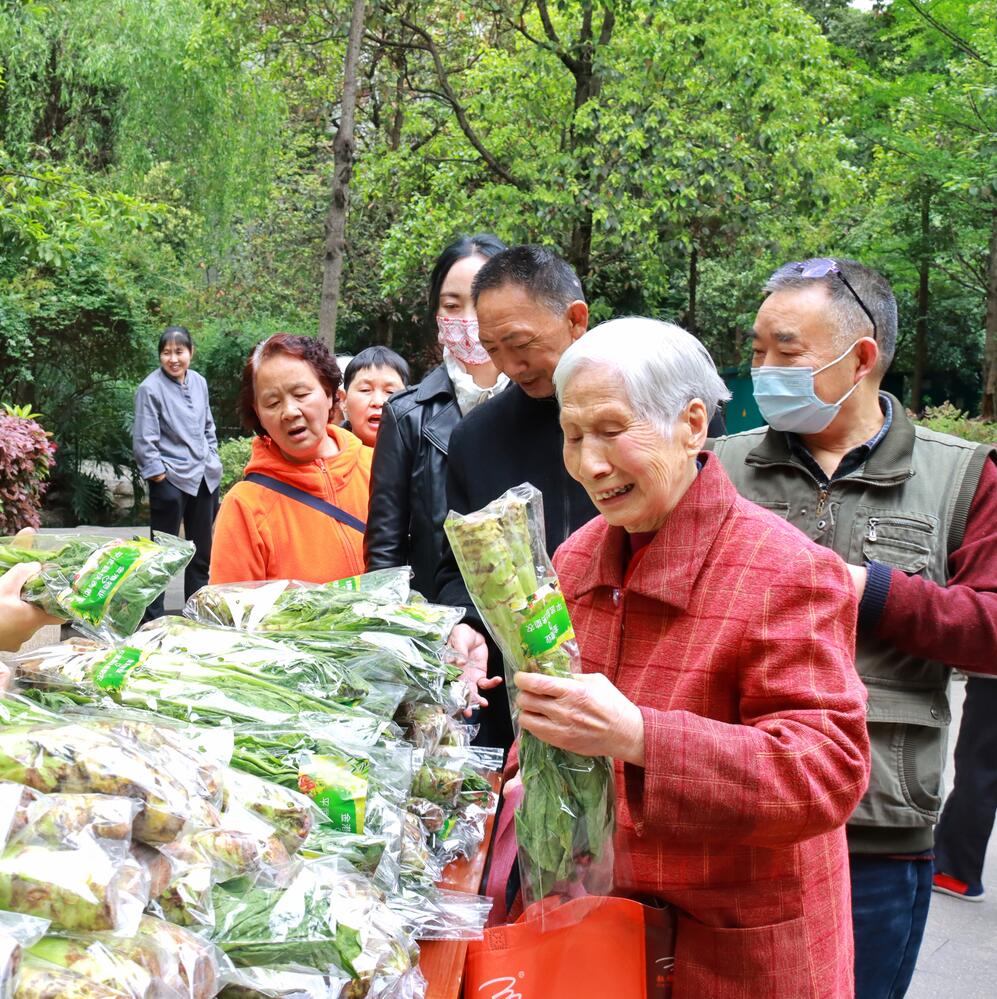 扶貧助農第二站，心懷善意溫暖相隨